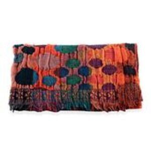 J Francis  Multi Color Polka Dot Print Scarf